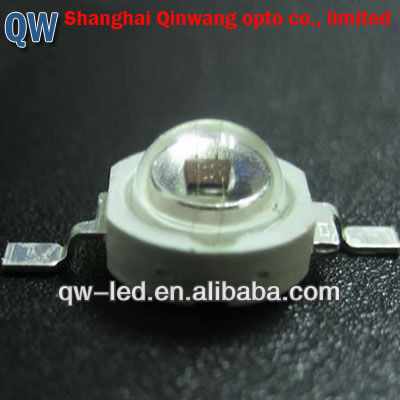 3w red rgb led 660nm with 60 degree for grow lighting